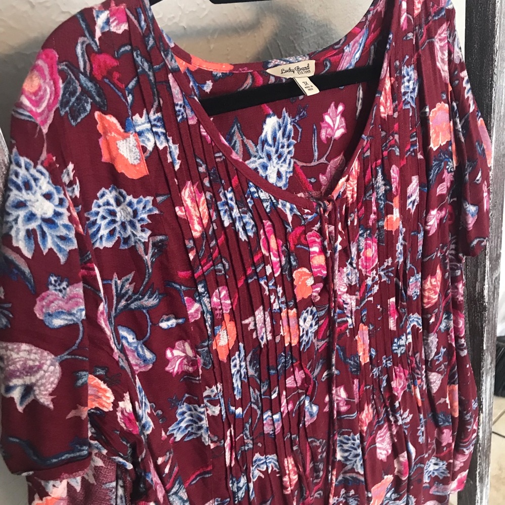 Lucky Brand Plus Size Top 3x